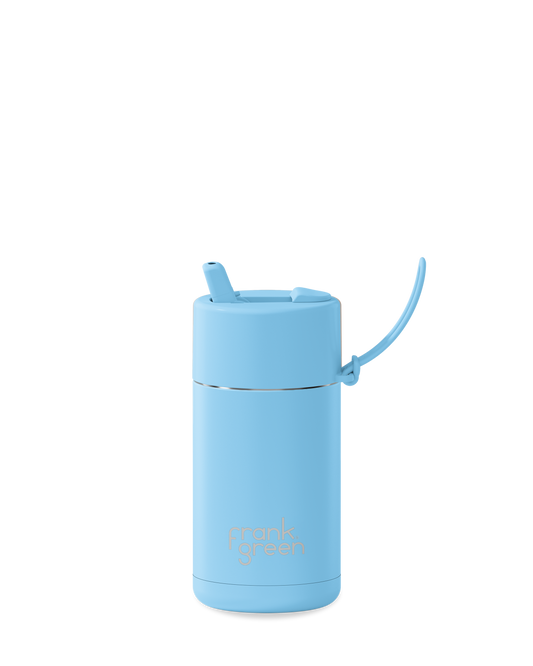 12oz Bottle with Flip Straw Lid