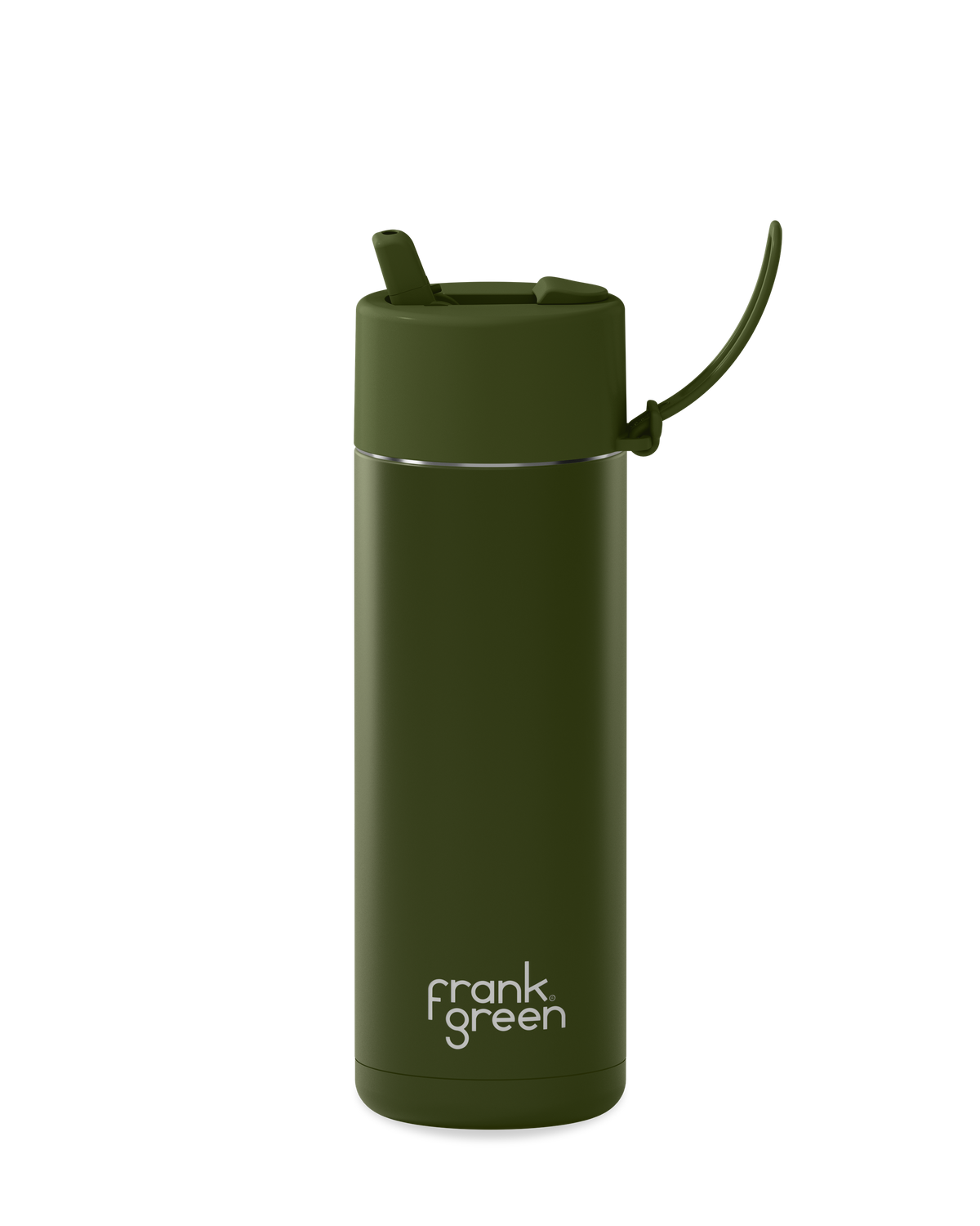 Ceramic Reusable Bottle - 20oz / 595ml - Khaki