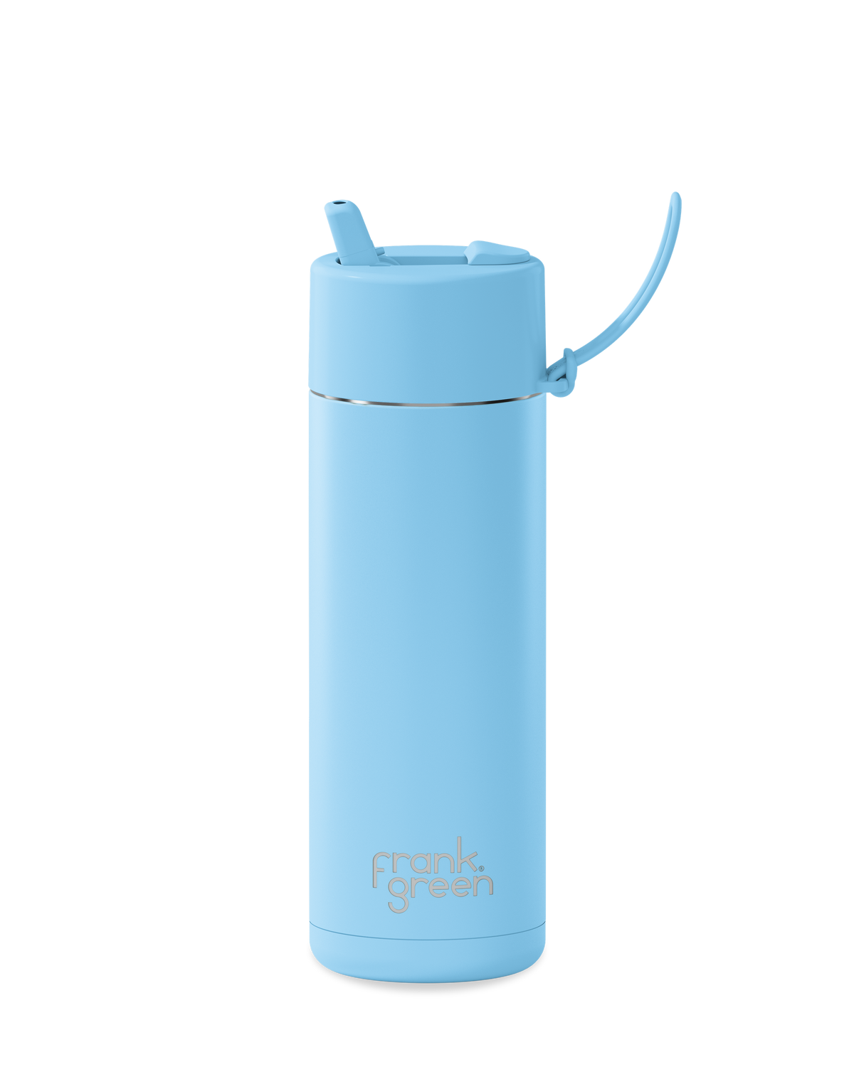 Ceramic Reusable Bottle - 20oz / 595ml - Sky Blue