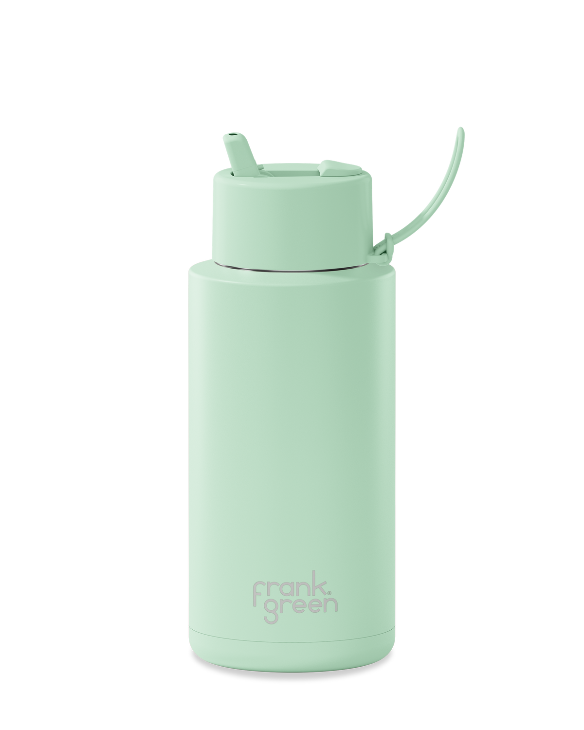 Ceramic Reusable Bottle - 34oz / 1,000ml - Mint Gelato