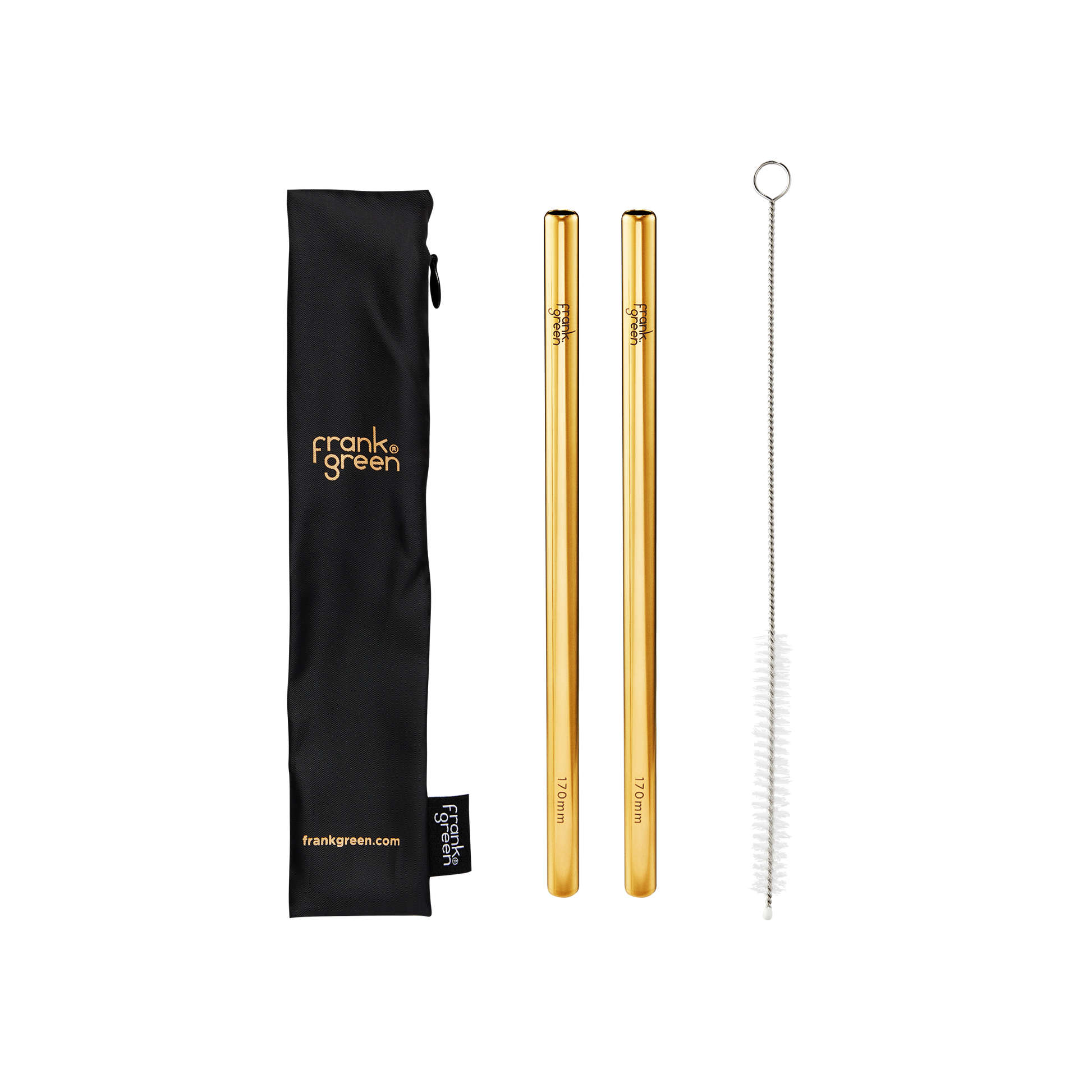 Midnight Reusable Straw Pack - 170mm