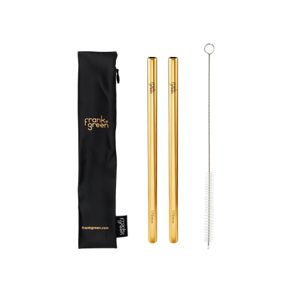 Midnight Reusable Straw Pack - 170mm