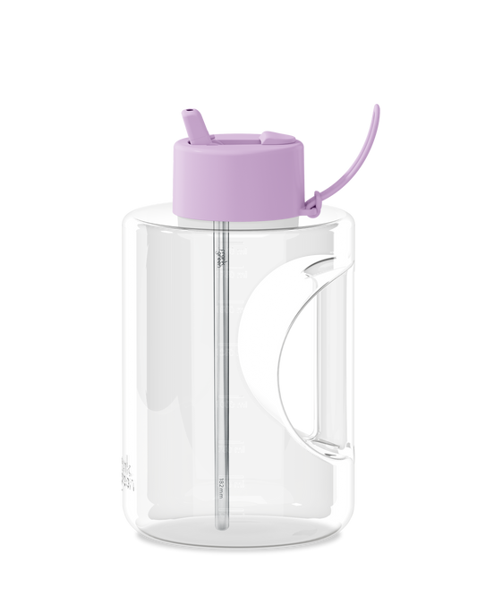2L Titan Bottle with Flip Straw Lid